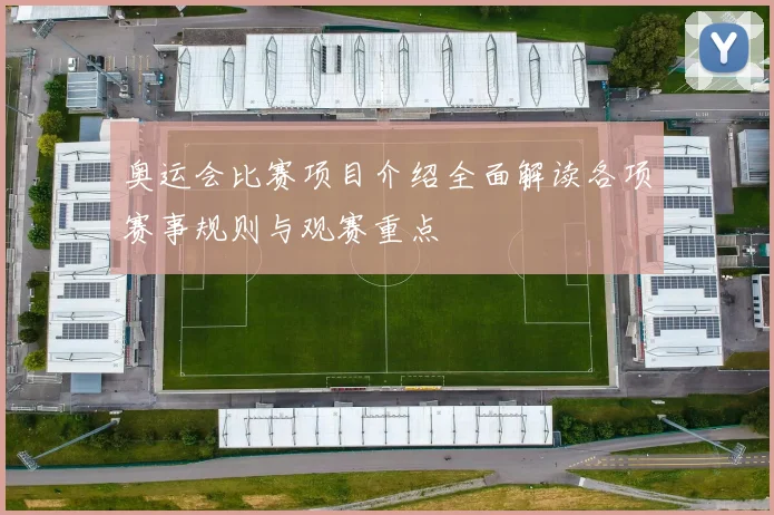 奥运会比赛项目介绍全面解读各项赛事规则与观赛重点